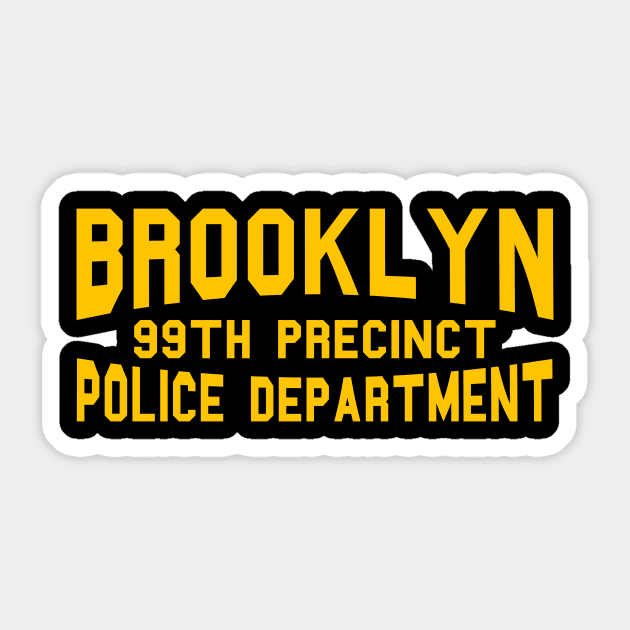 Brooklyn nine-nine Sticker by thepeartree